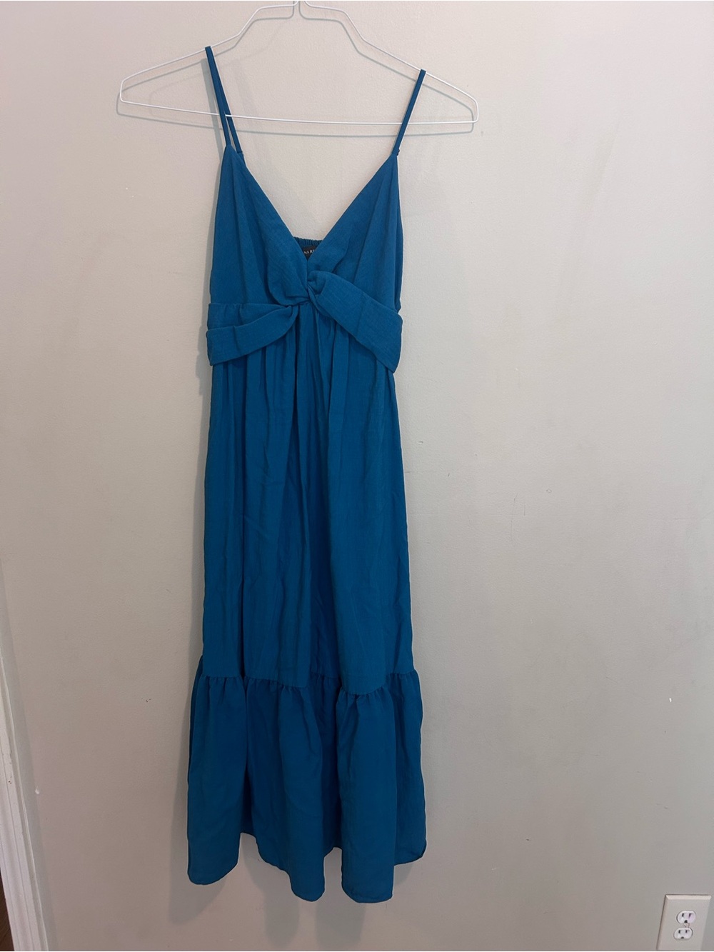 Banana Republic Teal Blue Maxi Dress